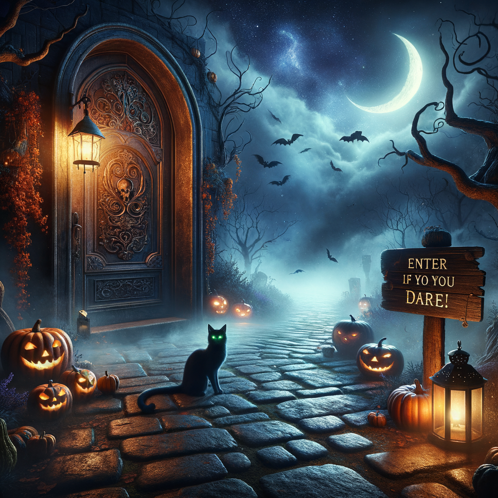 Create a Halloween Wallpaper with Scary Halloween Messages via ChatMax