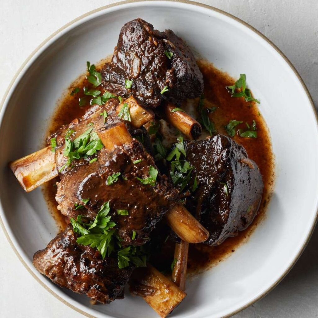 Balsamic Glazed Short Ribs