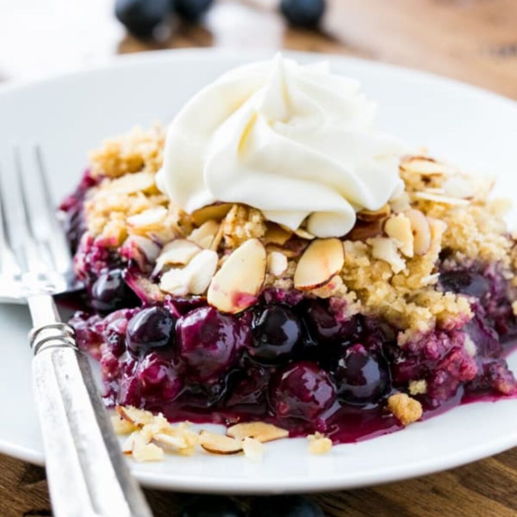 Blueberry Crumble