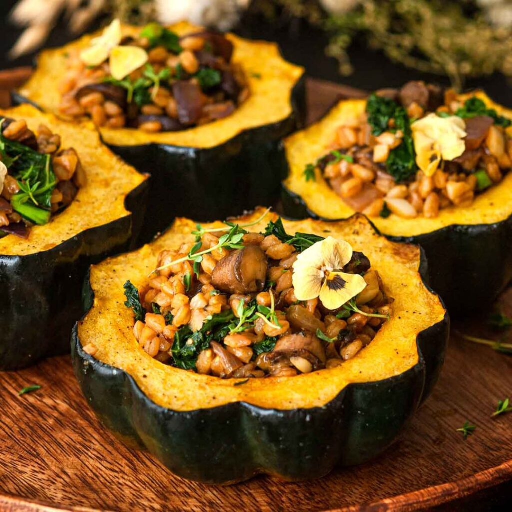 Stuffed Acorn Squash