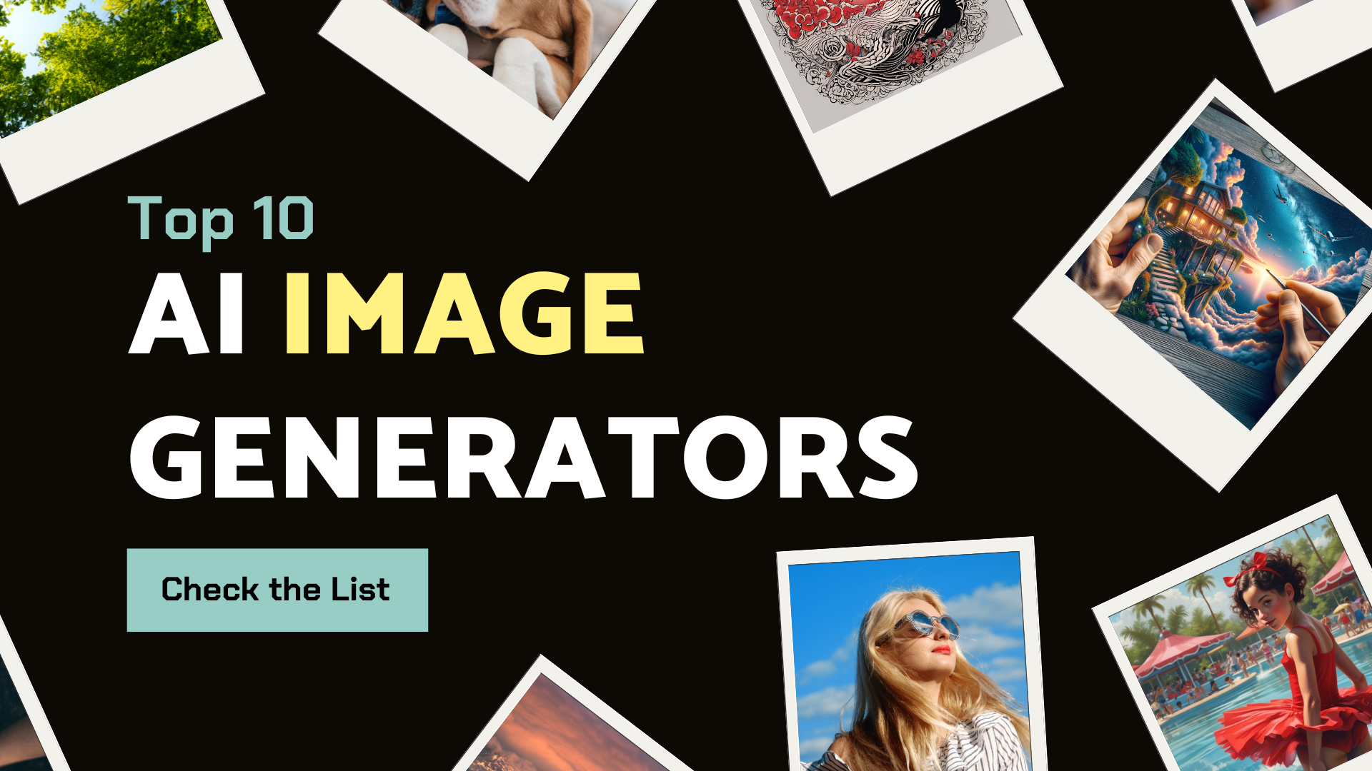 10 Best AI Image Generators: Create Stunning Visuals in Seconds