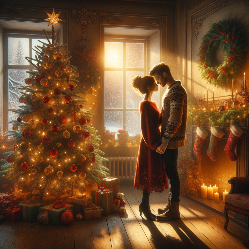 Create a Christmas Card with Romantic Christmas Messages for Lovers via ChatMax