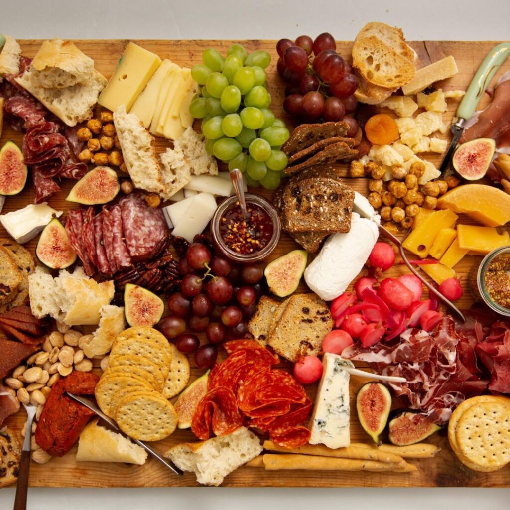 thanksgiving dinner, Cheese and Charcuterie Board