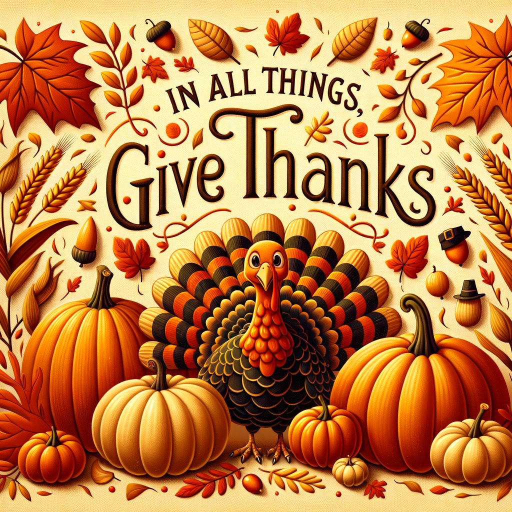 Create a Thanksgiving Card with Thanksgiving Sayings About Gratitude via ChatMax