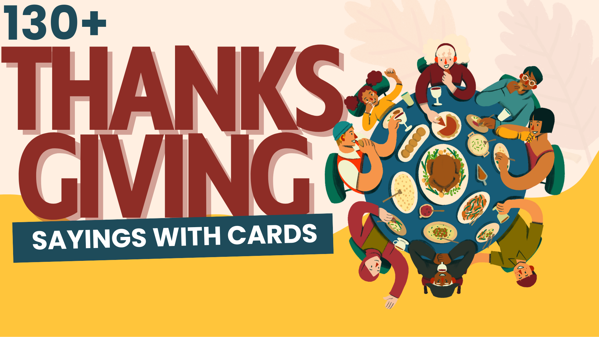 130+ Thanksgiving Sayings with Warm Thanksgiving Cards