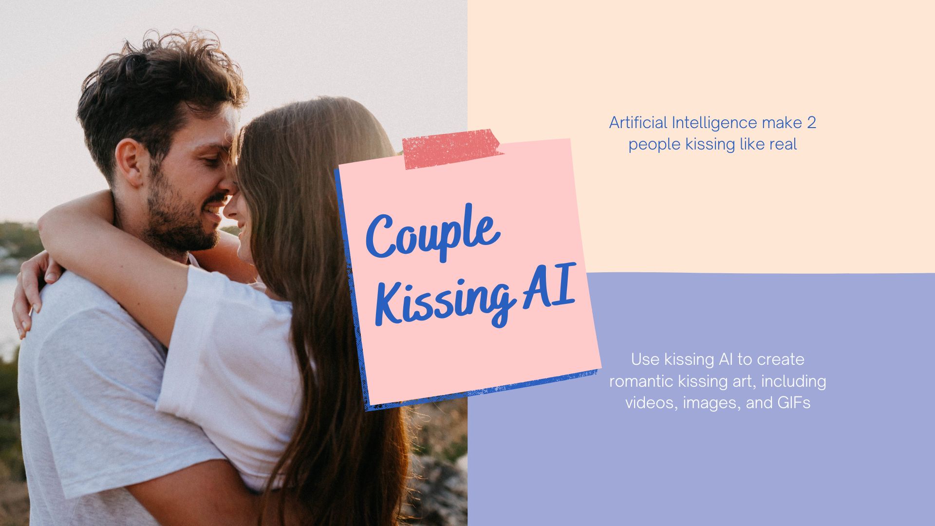 Couple Kissing AI